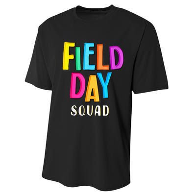 Field Fun Day Squad School Trip Vibes Teachers Performance Sprint T-Shirt