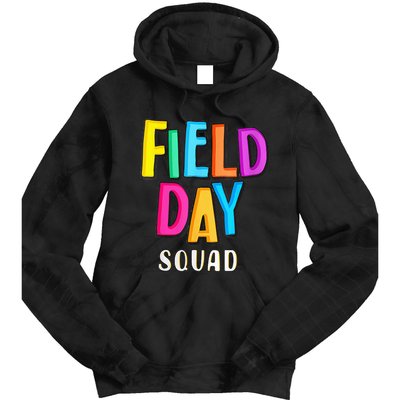 Field Fun Day Squad School Trip Vibes Teachers Tie Dye Hoodie