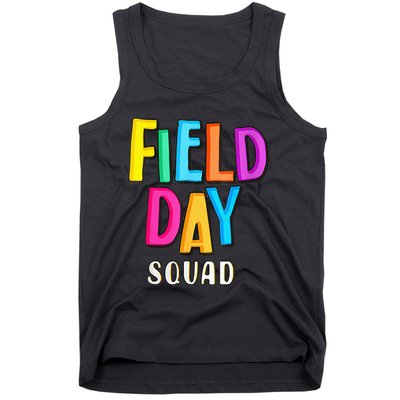 Field Fun Day Squad School Trip Vibes Teachers Tank Top