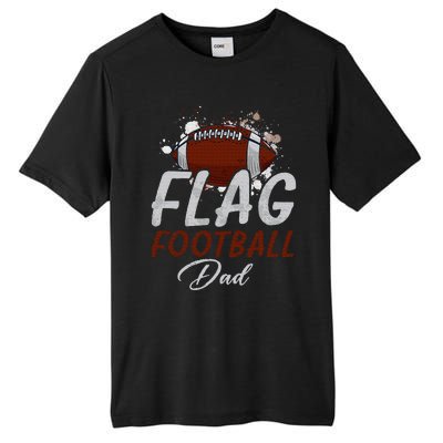 Flag Football Dad Proud Dad Of Ballers Tall Fusion ChromaSoft Performance T-Shirt