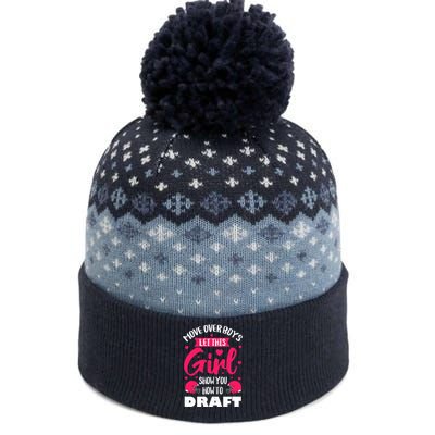 Fantasy Football Draft Party Kit Real Wo Cute Retro Sport The Baniff Cuffed Pom Beanie