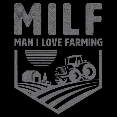 Funny Farm Dad Joke Farmer Mom Man I Love Farming T-Shirt