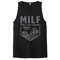 Funny Farm Dad Joke Farmer Mom Man I Love Farming PosiCharge Competitor Tank