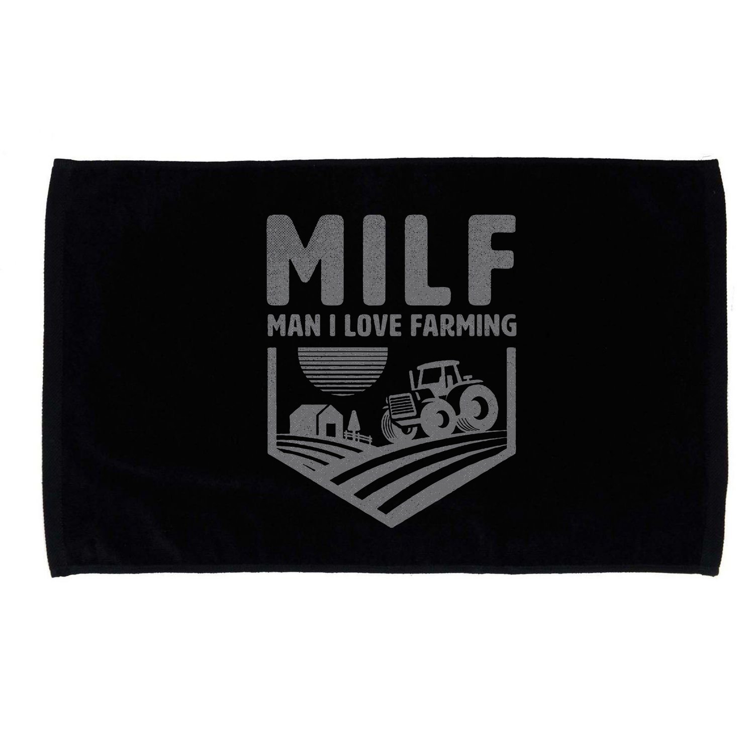 Funny Farm Dad Joke Farmer Mom Man I Love Farming Microfiber Hand Towel