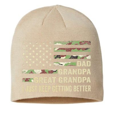 Funny Fathers Day Gift From Grand Dad Grandpa Great Grandpa Sustainable Beanie