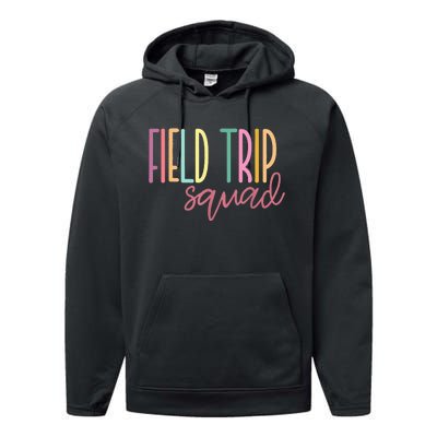 Field Fun Day Squad School Trip Vibes Performance Fleece Hoodie