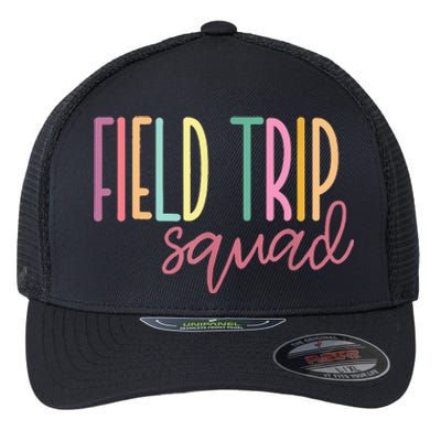 Field Fun Day Squad School Trip Vibes Flexfit Unipanel Trucker Cap