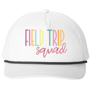 Field Fun Day Squad School Trip Vibes Snapback Five-Panel Rope Hat