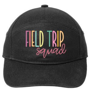 Field Fun Day Squad School Trip Vibes 7-Panel Snapback Hat