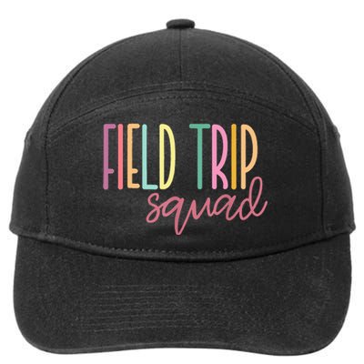 Field Fun Day Squad School Trip Vibes 7-Panel Snapback Hat