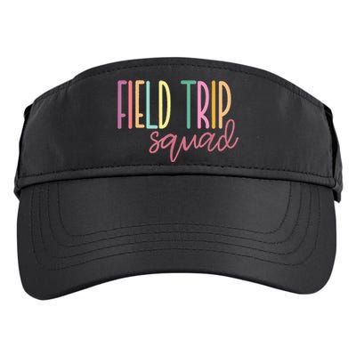 Field Fun Day Squad School Trip Vibes Adult Drive Performance Visor