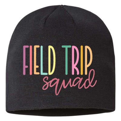 Field Fun Day Squad School Trip Vibes Sustainable Beanie