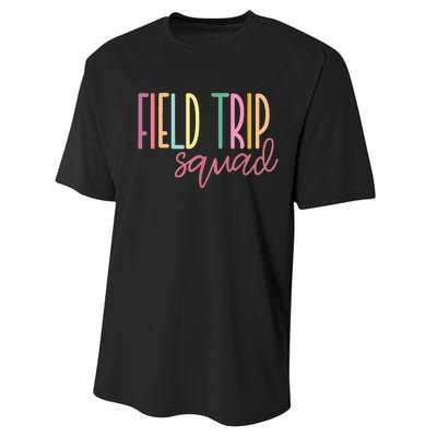 Field Fun Day Squad School Trip Vibes Performance Sprint T-Shirt