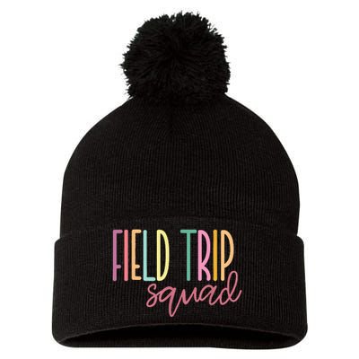 Field Fun Day Squad School Trip Vibes Pom Pom 12in Knit Beanie