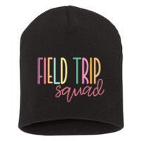 Field Fun Day Squad School Trip Vibes Short Acrylic Beanie