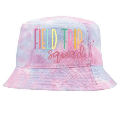 Field Fun Day Squad School Trip Vibes Tie-Dyed Bucket Hat