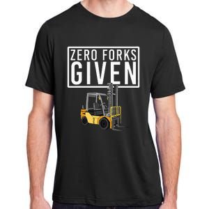 Funny Forklift Driver Art Forklift Operator Adult ChromaSoft Performance T-Shirt