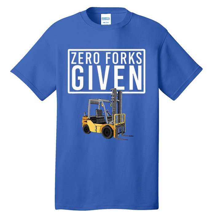 Funny Forklift Driver Art Forklift Operator Tall T-Shirt