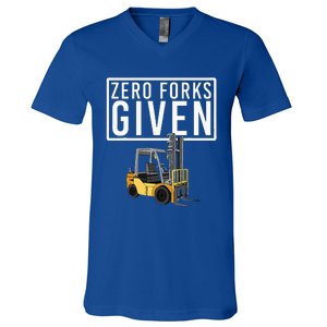 Funny Forklift Driver Art Forklift Operator V-Neck T-Shirt