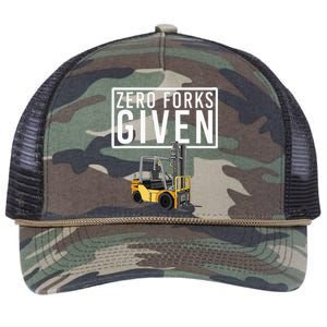 Funny Forklift Driver Art Forklift Operator Retro Rope Trucker Hat Cap