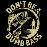 Funny Fishing – Don’T Be A Dumb Bass Mesh Reversible Basketball Jersey Tank