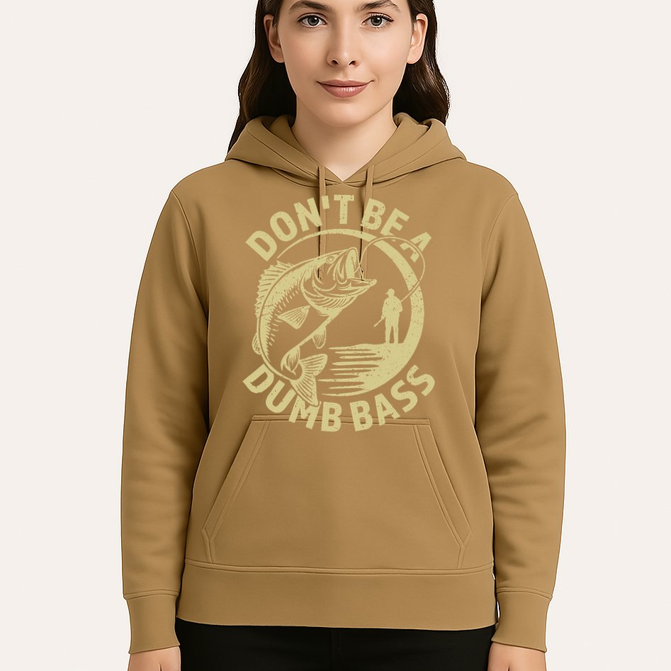 Funny Fishing – Don’T Be A Dumb Bass Hoodie