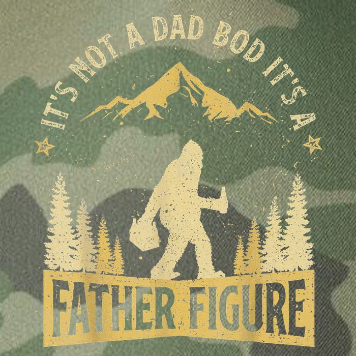 Funny Father's Day It's Not a Dad Bod It's a Father Figure Legacy Tie Dye Trucker Hat