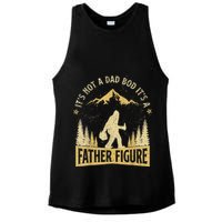 Funny Father's Day It's Not a Dad Bod It's a Father Figure Ladies PosiCharge Tri-Blend Wicking Tank