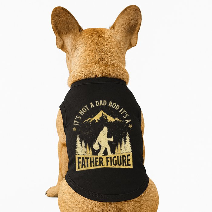 Funny Father's Day It's Not a Dad Bod It's a Father Figure Doggie Tank