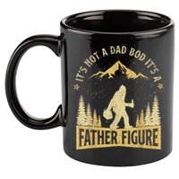 Funny Father's Day It's Not a Dad Bod It's a Father Figure 11oz C Handle Ceramic Mug