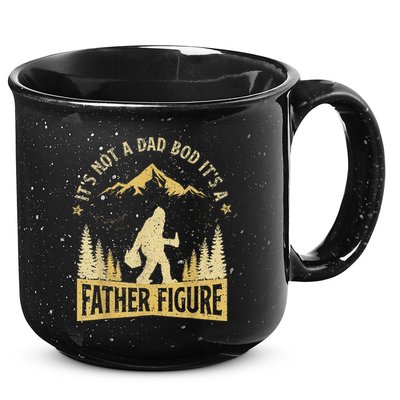 Funny Father's Day It's Not a Dad Bod It's a Father Figure 15oz Campfire Ceramic Mug