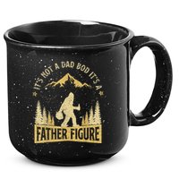Funny Father's Day It's Not a Dad Bod It's a Father Figure 15oz Campfire Ceramic Mug