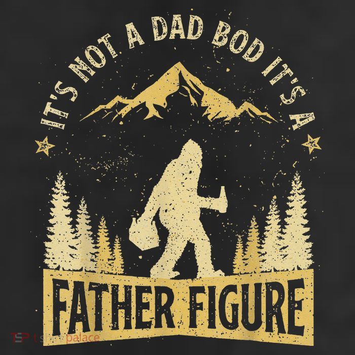 Funny Father's Day It's Not a Dad Bod It's a Father Figure Beanie