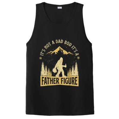 Funny Father's Day It's Not a Dad Bod It's a Father Figure PosiCharge Competitor Tank