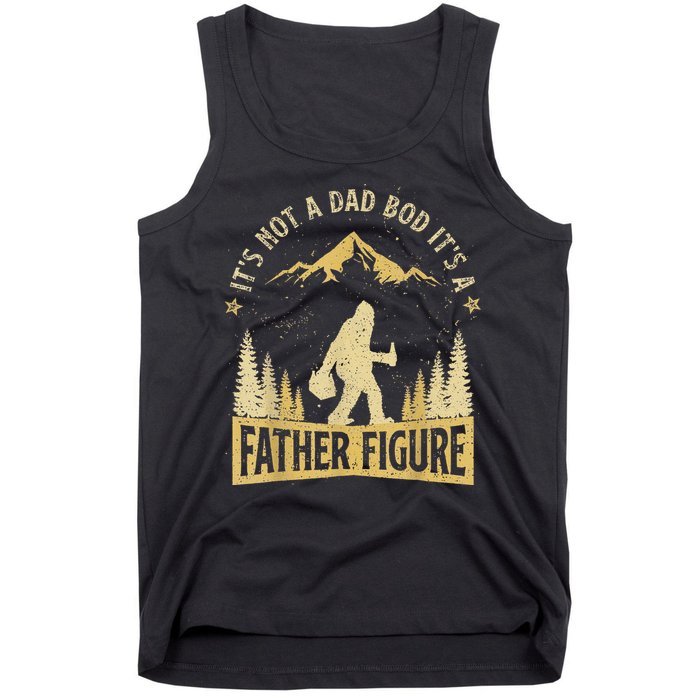 Funny Father's Day It's Not a Dad Bod It's a Father Figure Tank Top