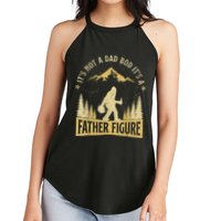 Funny Father's Day It's Not a Dad Bod It's a Father Figure Women's Perfect Tri Rocker Tank