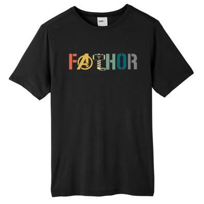 Fathor Father's Day Gift Viking Fathor Hero Tall Fusion ChromaSoft Performance T-Shirt