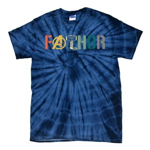 Fathor Father's Day Gift Viking Fathor Hero Tie-Dye T-Shirt