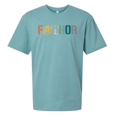 Fathor Father's Day Gift Viking Fathor Hero Sueded Cloud Jersey T-Shirt