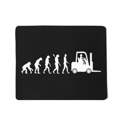 Funny Forklift Driver Evolution Warehouse Worker Mousepad