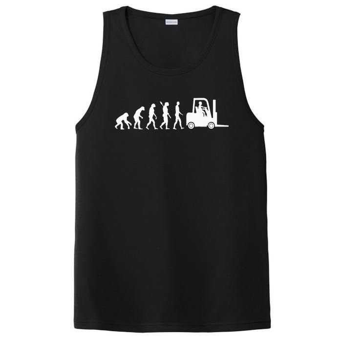 Funny Forklift Driver Evolution Warehouse Worker PosiCharge Competitor Tank