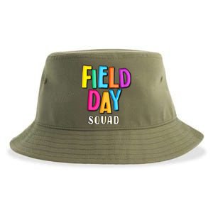 Field Fun Day Squad School Trip Vibes Teachers Sustainable Bucket Hat