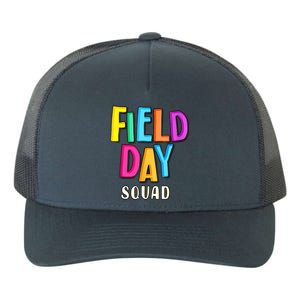 Field Fun Day Squad School Trip Vibes Teachers Yupoong Adult 5-Panel Trucker Hat