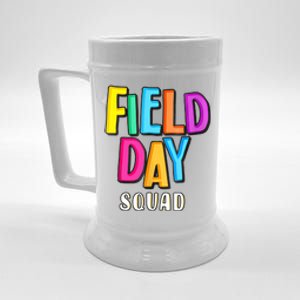 Field Fun Day Squad School Trip Vibes Teachers Beer Stein