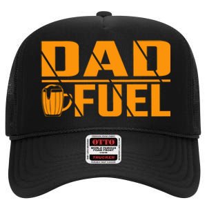 Funny Father's Day T High Crown Mesh Back Trucker Hat