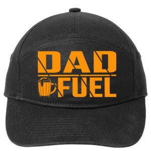 Funny Father's Day T 7-Panel Snapback Hat