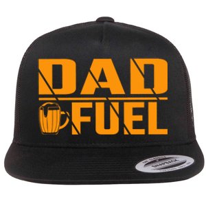 Funny Father's Day T Flat Bill Trucker Hat