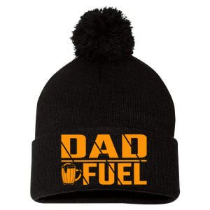 Funny Father's Day T Pom Pom 12in Knit Beanie