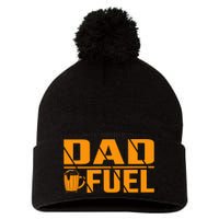 Funny Father's Day T Pom Pom 12in Knit Beanie