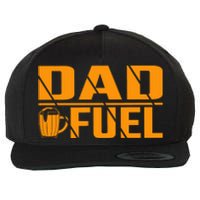 Funny Father's Day T Wool Snapback Cap